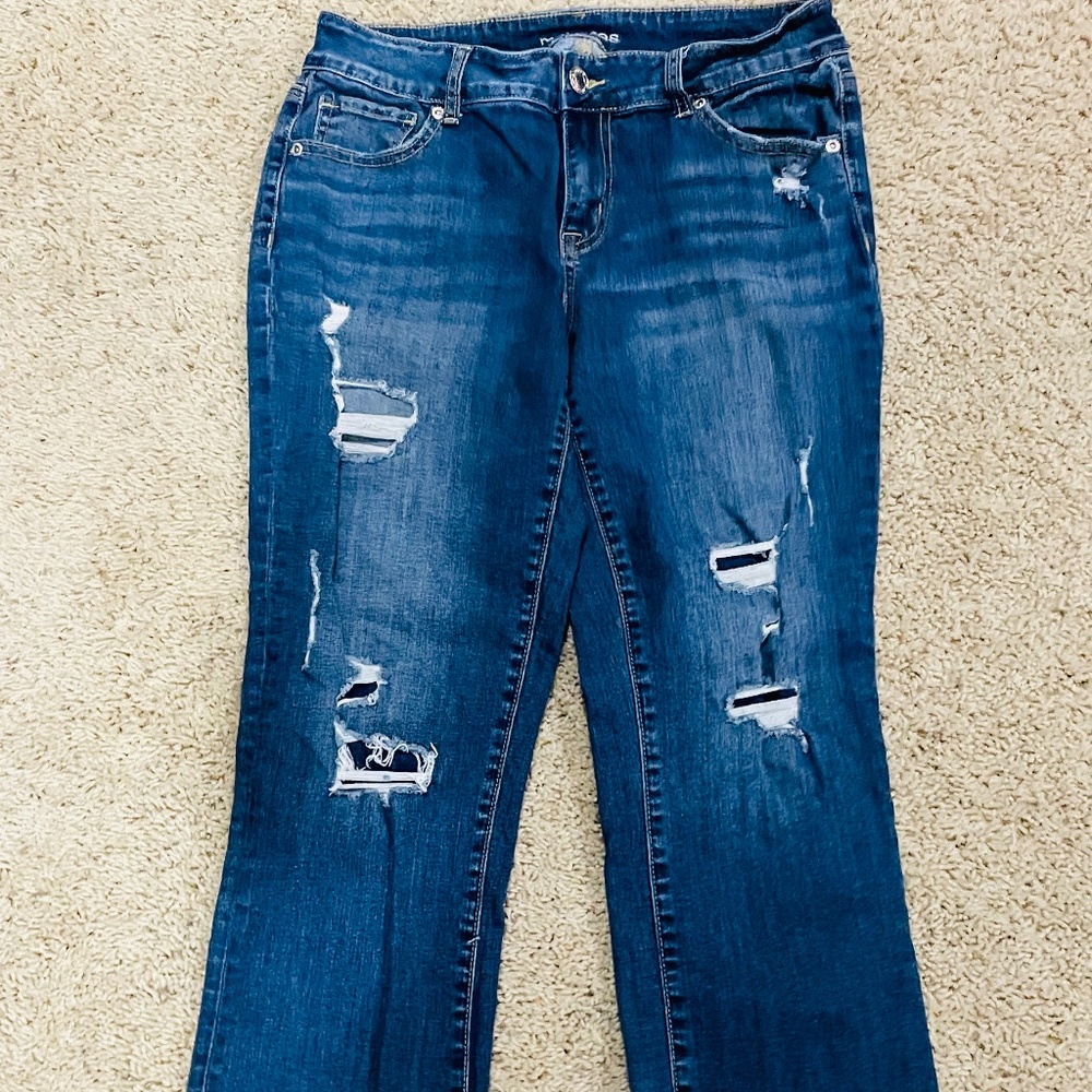 Maurices cropped jeans